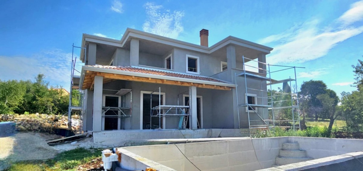 Villa con piscina e vista mare vicino a Parenzo