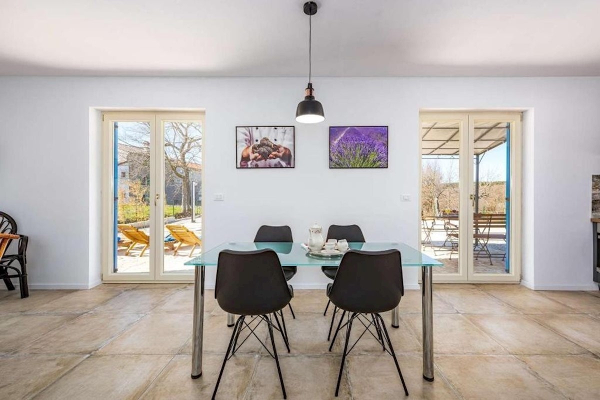 Villa con piscina vicono a Višnjan