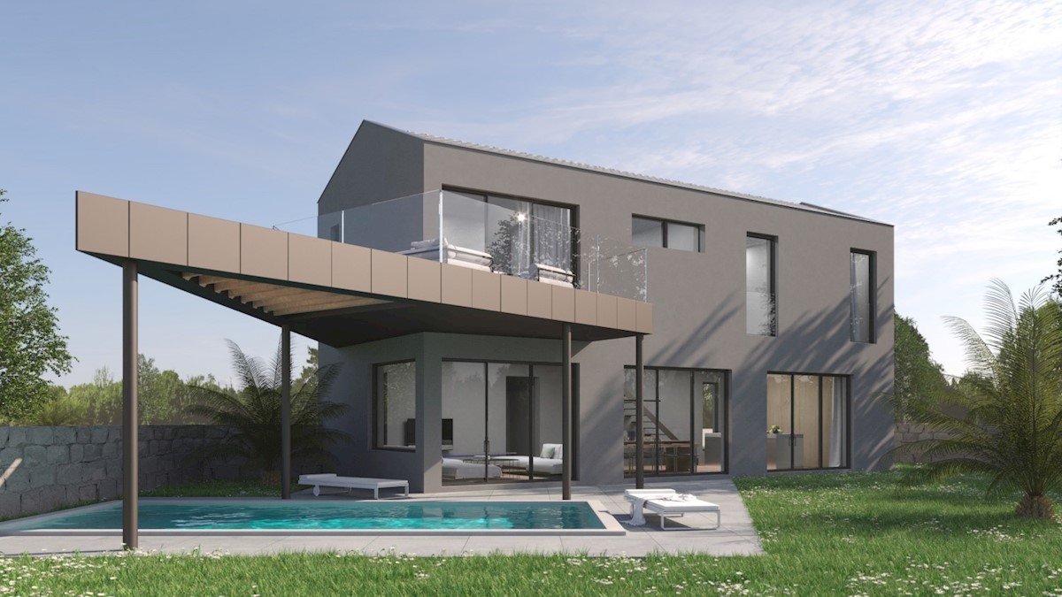 Casa singola con piscina vicino a Parenzo