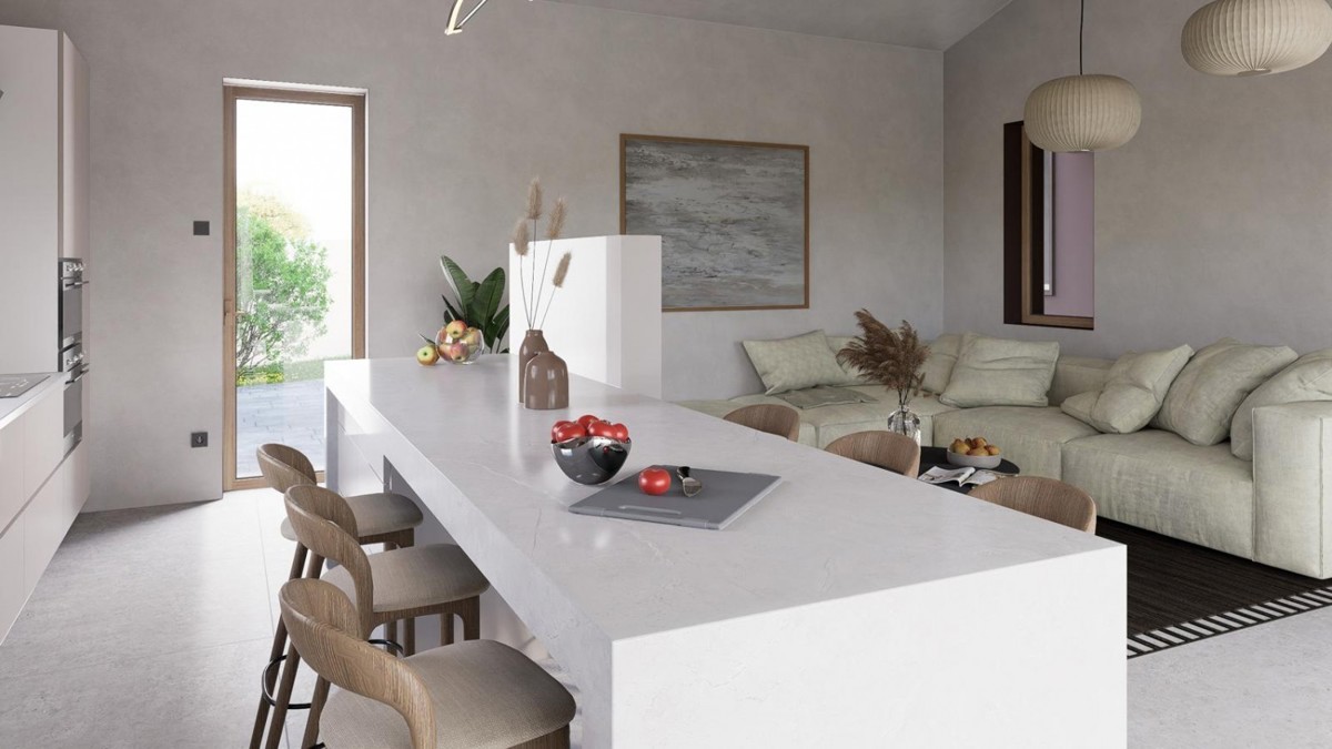 Immobili Istria: Nuova Casa Piano Unico con Piscina e Garage, Zona Parenzo