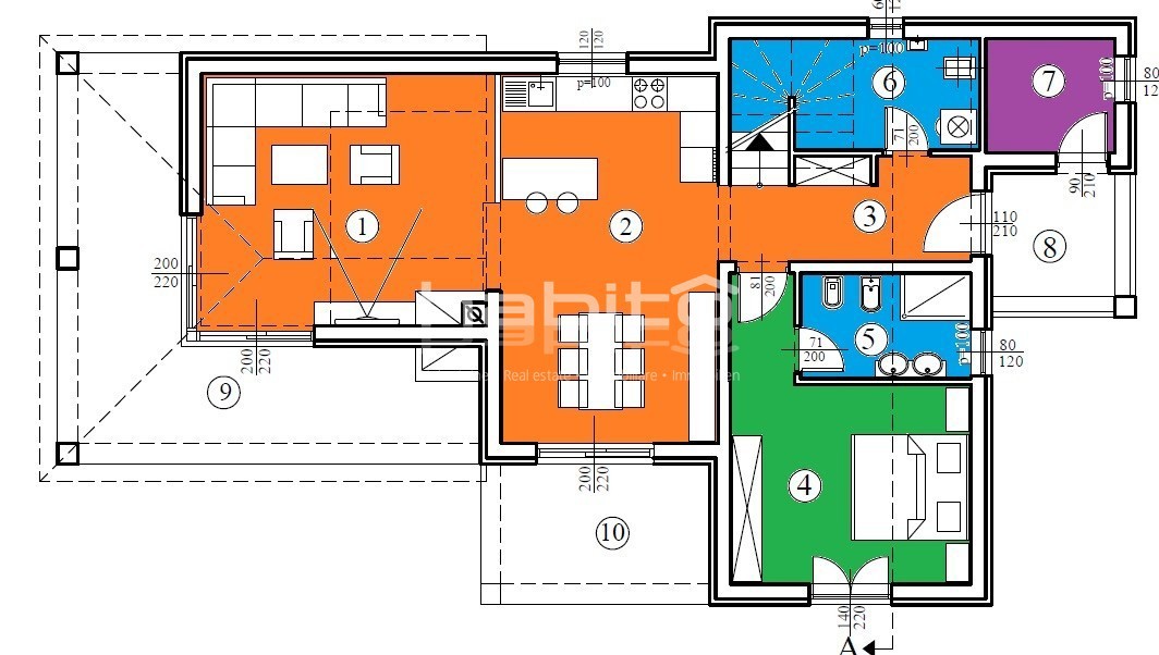 Zona Parenzo, vicino a Visignano - Casa in costruzione con piscina, un'opportunità per arredare a proprio piacimento