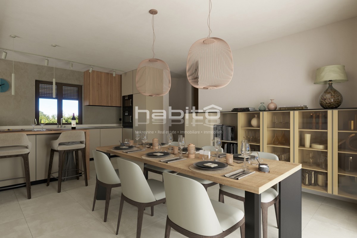 Zona Parenzo, vicino a Visignano - Bella casa in costruzione con piscina, un'opportunità per arredare a proprio piacimento