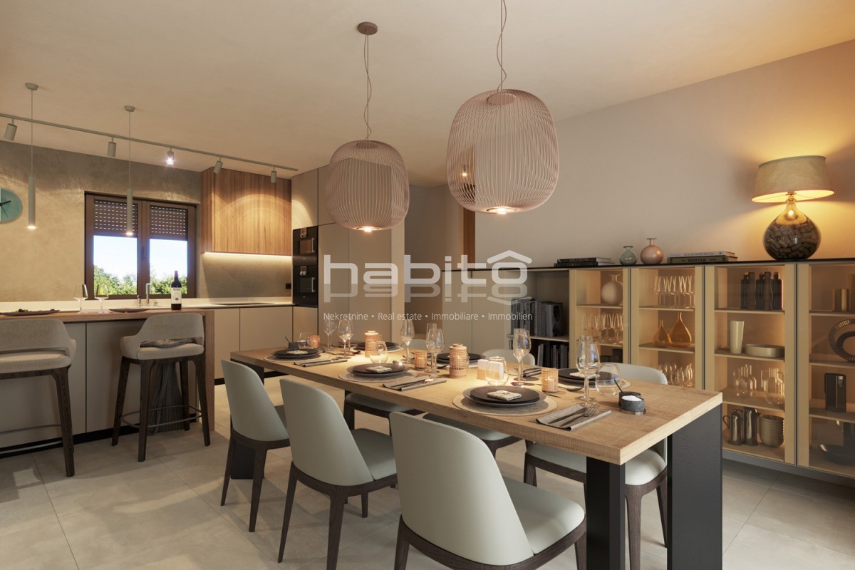 Zona Parenzo, vicino a Visignano - Bella casa in costruzione con piscina, un'opportunità per arredare a proprio piacimento