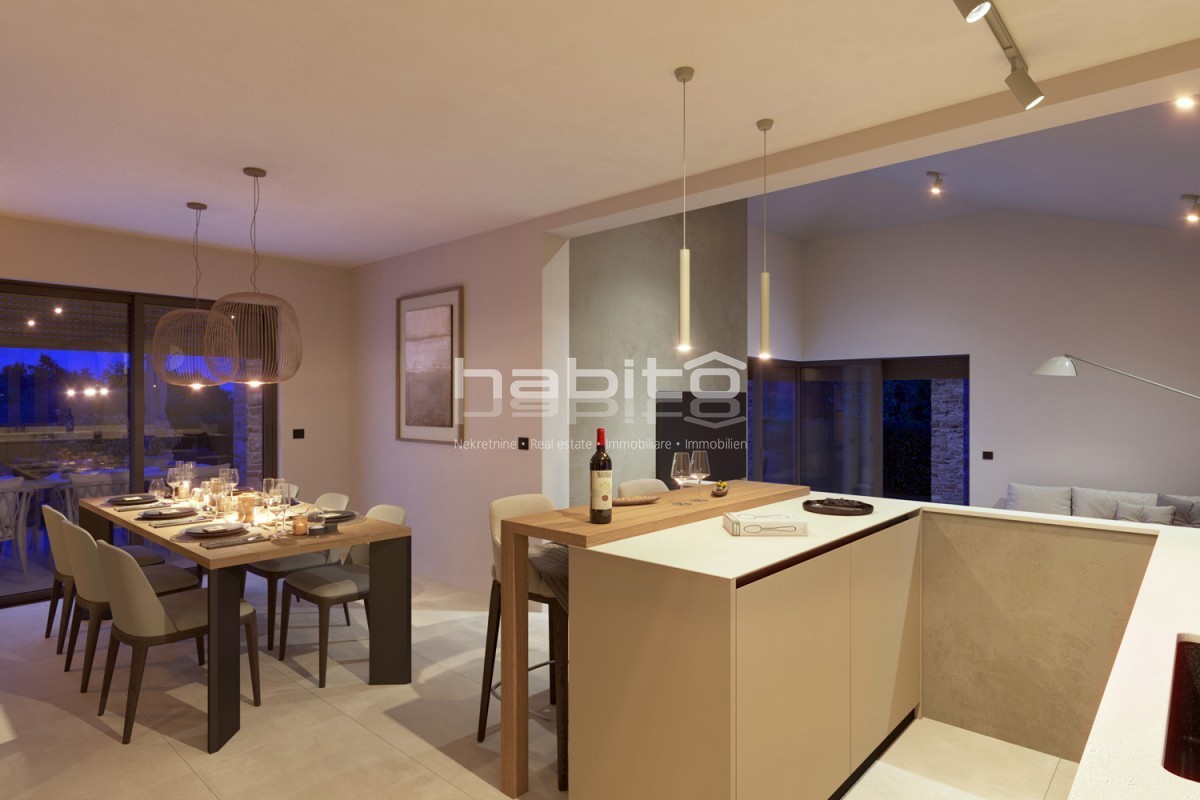 Zona Parenzo, vicino a Visignano - Bella casa in costruzione con piscina, un'opportunità per arredare a proprio piacimento