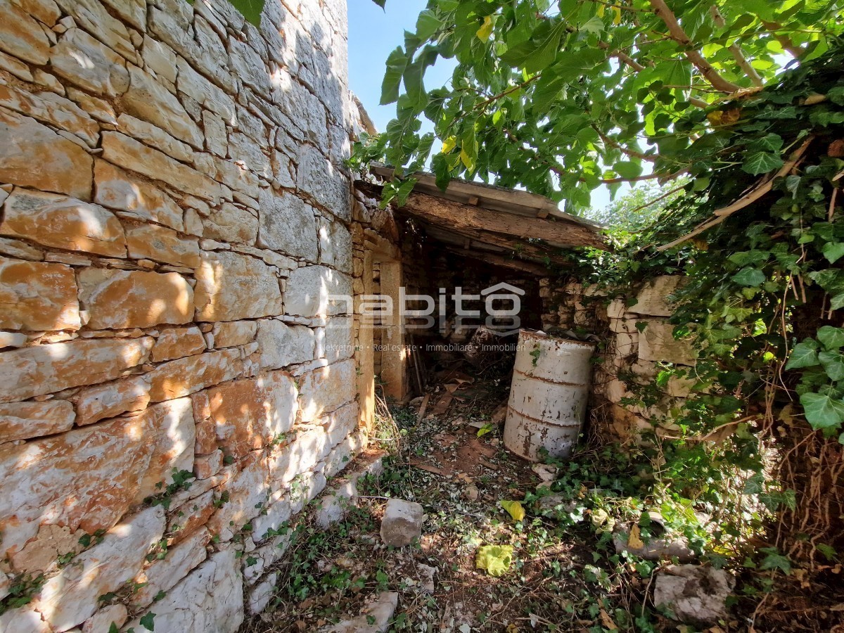 Zona di Parenzo - Bella vecchia casa in pietra con ampio giardino, posizione tranquilla