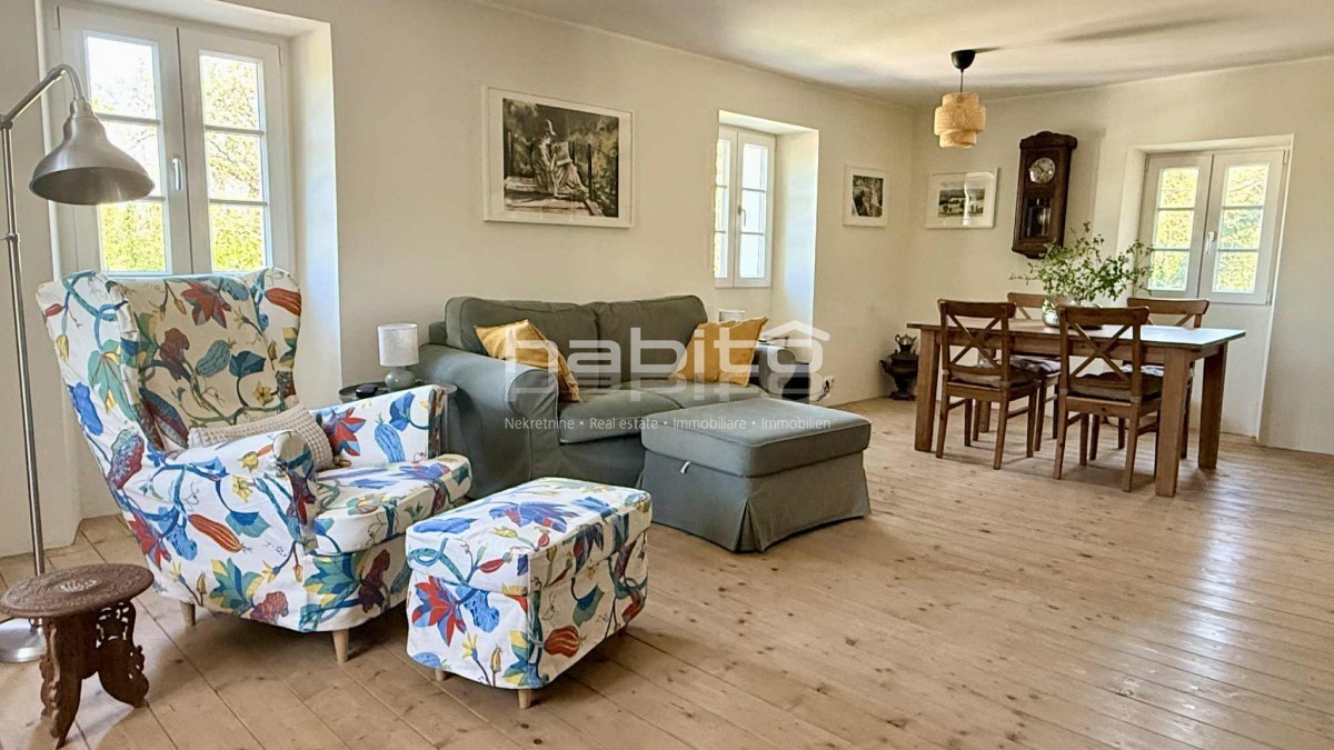 Casa in pietra ristrutturata con vista mozzafiato su Montona