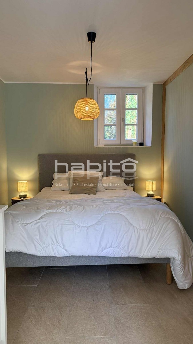 Casa in pietra ristrutturata con vista mozzafiato su Montona