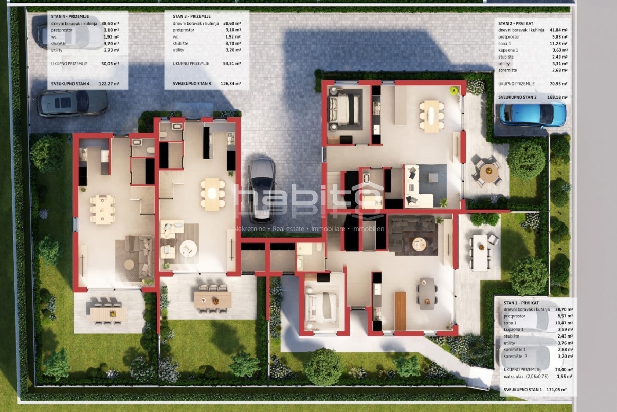 Parenzo  - Casa a schiera a soli 2 km dal mare