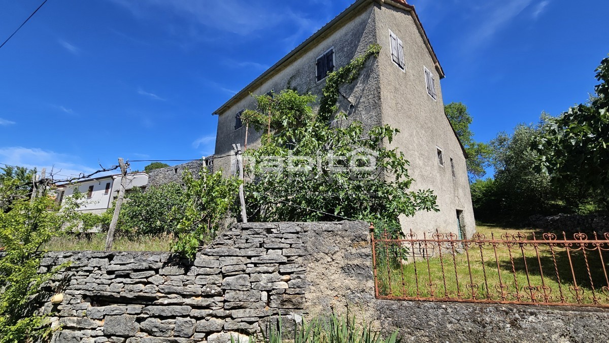 Portole, Zrenj - OASI DI PACE, VISTA PANORAMICA! Bellissima casa in pietra con ampio giardino