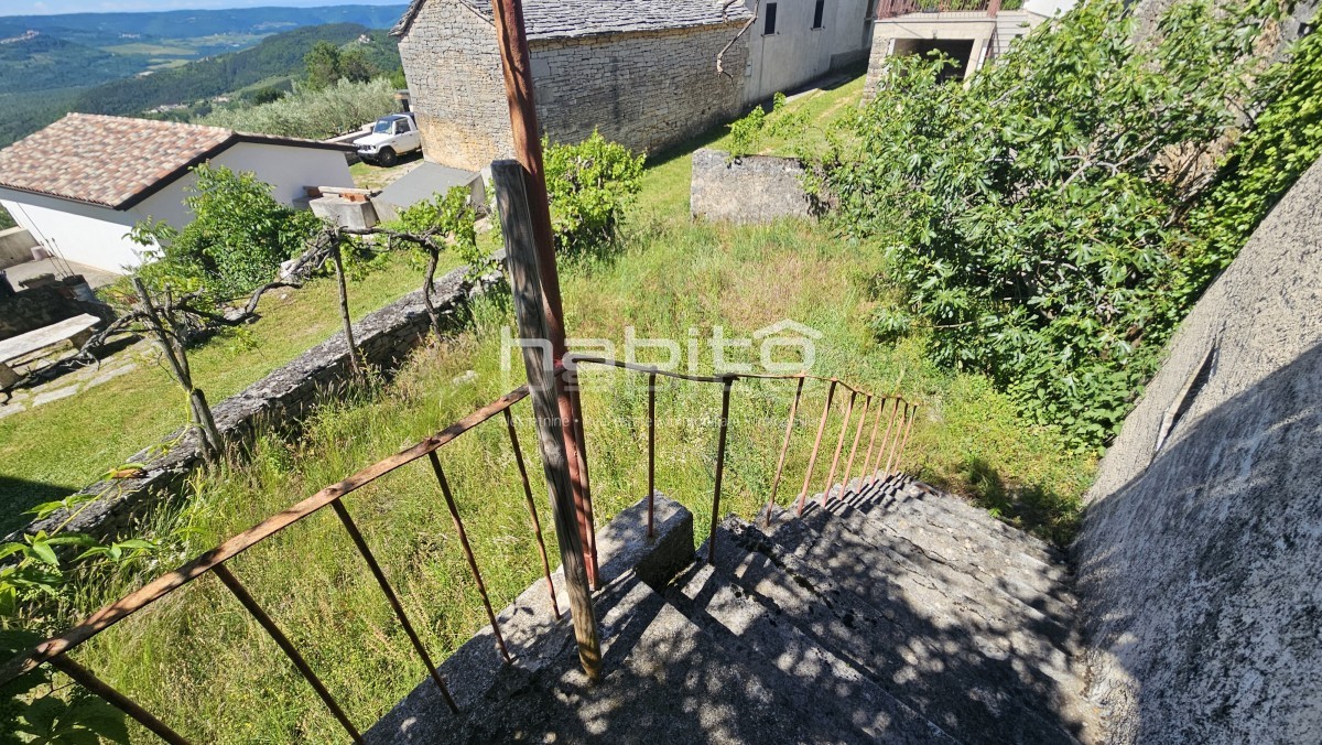 Portole, Zrenj - OASI DI PACE, VISTA PANORAMICA! Bellissima casa in pietra con ampio giardino