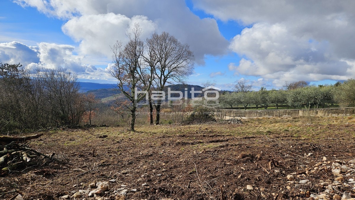 Oprtalj, Zrenj - Terreno edificabile, OASI DI PACE + VISTA PANORAMICA