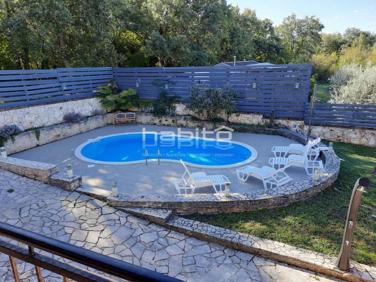 Porec - Bella villa con piscina e vista mare