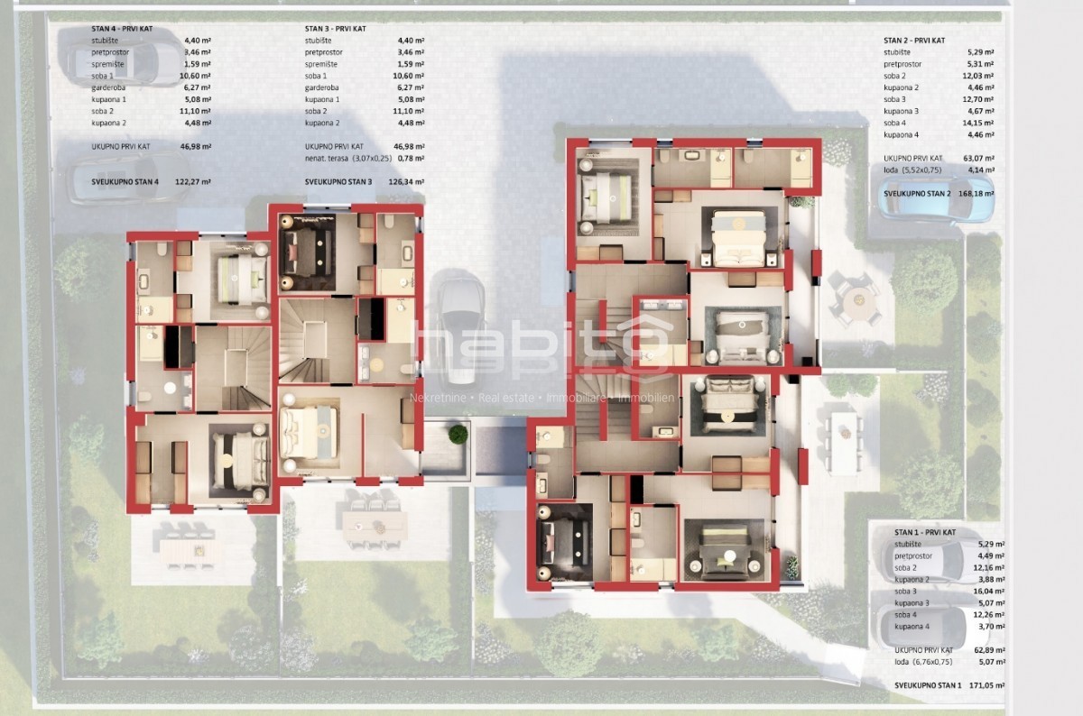 Parenzo  - Casa a schiera a soli 2 km dal mare