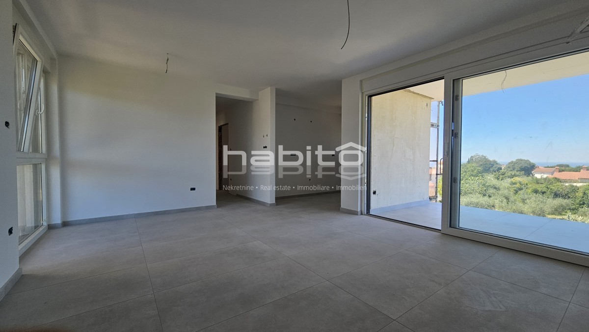 Zona Parenzo - Nuovo appartamento con vista mare, 2 camere da letto, ASCENSORE, 2 posti auto