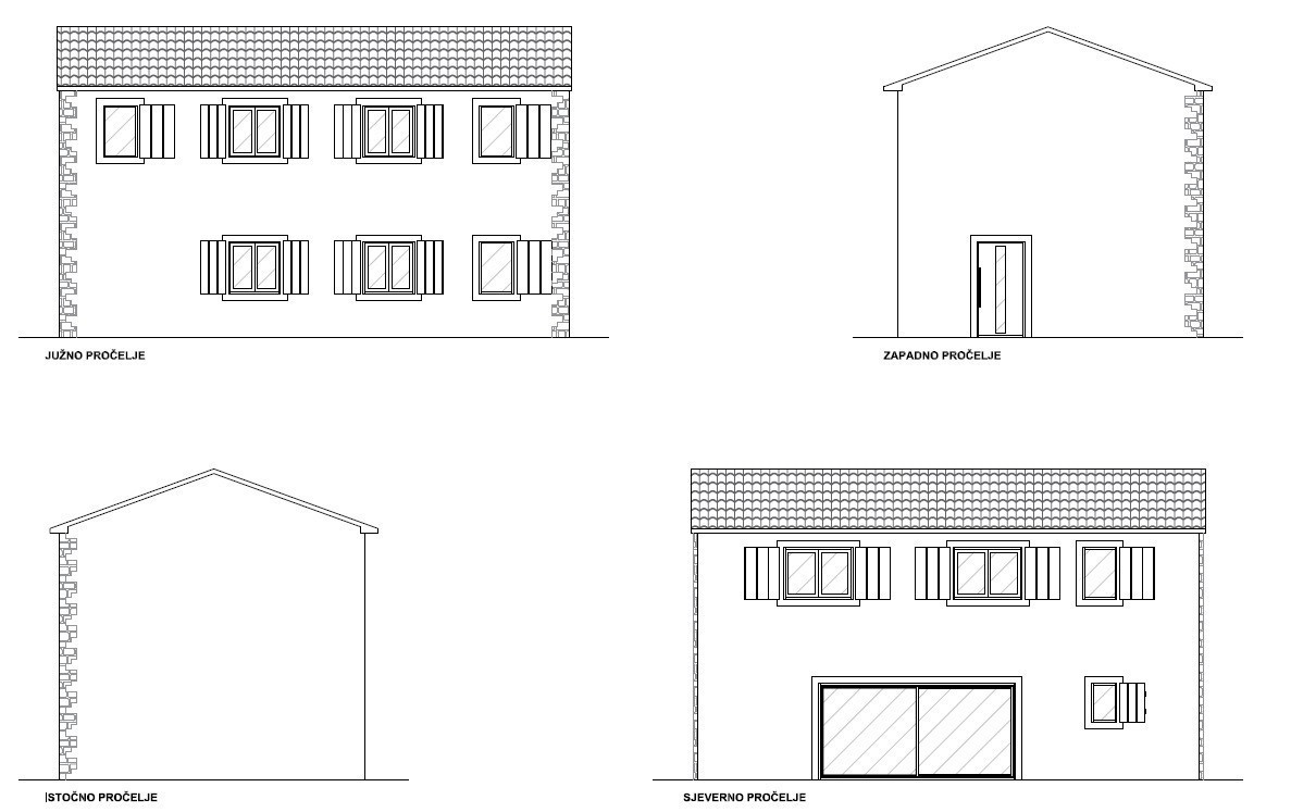 Casale in pietra con progetto per villa con piscina – 250m dal centro, 10km dal mare