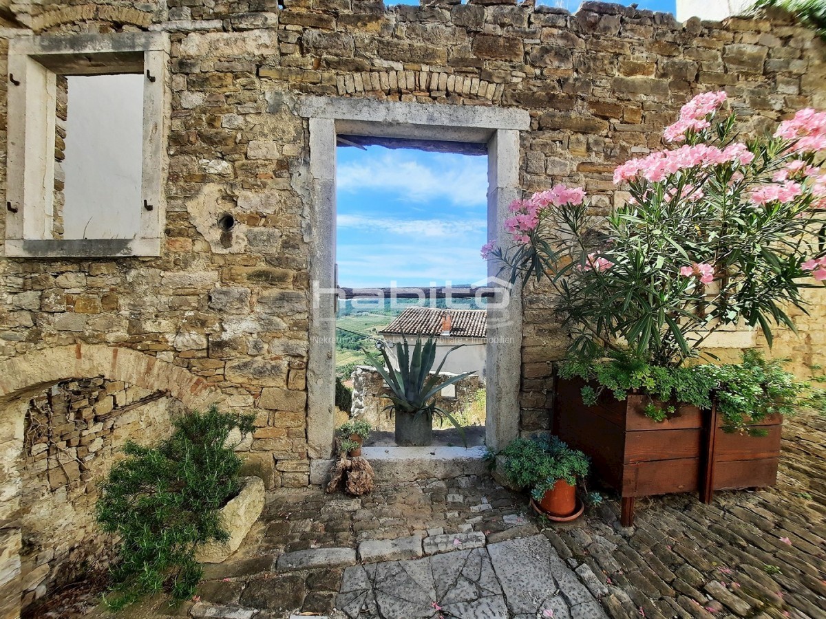 Motovun - Casa in pietra autoctona in posizione tranquilla