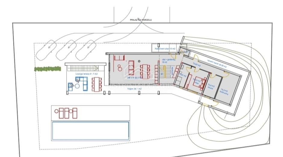 Design architettonico contemporaneo e una casa che vi farà fermare per un momento con una vista suggestiva sulle isole Brioni