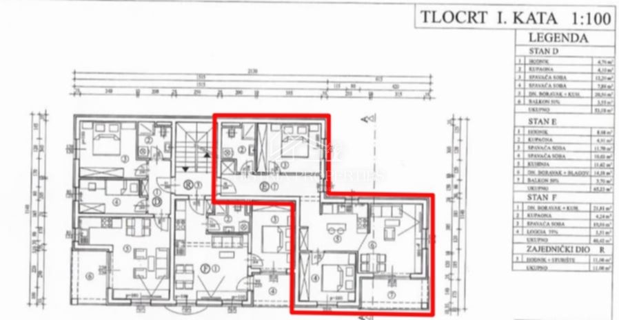 Appartamento familiare in un nuovo edificio in una posizione che soddisfa tutti i criteri per una vita armoniosa