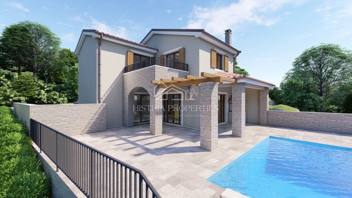 Terreno conveniente per costruire diverse case vicino alla bellissima Grisignana e al paesaggio rilassante