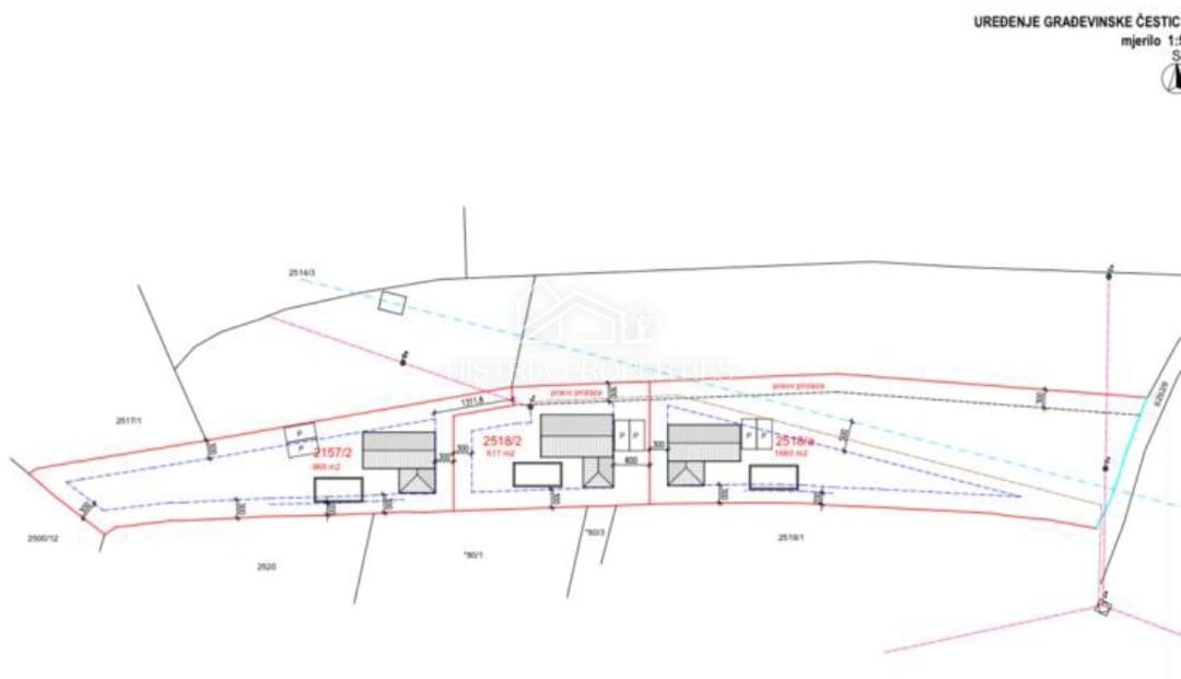 Terreno conveniente per costruire diverse case vicino alla bellissima Grisignana e al paesaggio rilassante