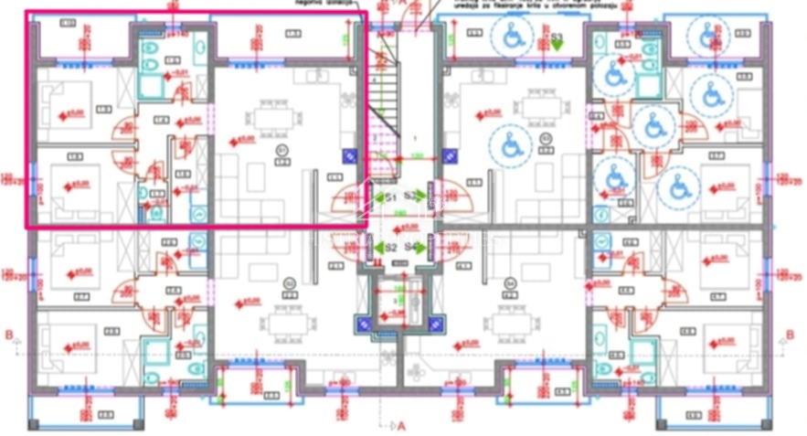 Confortevole appartamento familiare con 2 terrazze e giardino in un nuovo edificio vicino a Parenzo