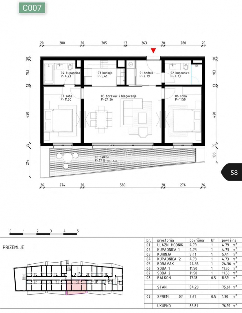 Nuovo edificio di lusso con garage a pochi passi dalla spiaggia nella splendida Parenzo