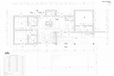 Villa di altissima qualità nelle vicinanze di Rovigno con vista sul mare, completamente attrezzata