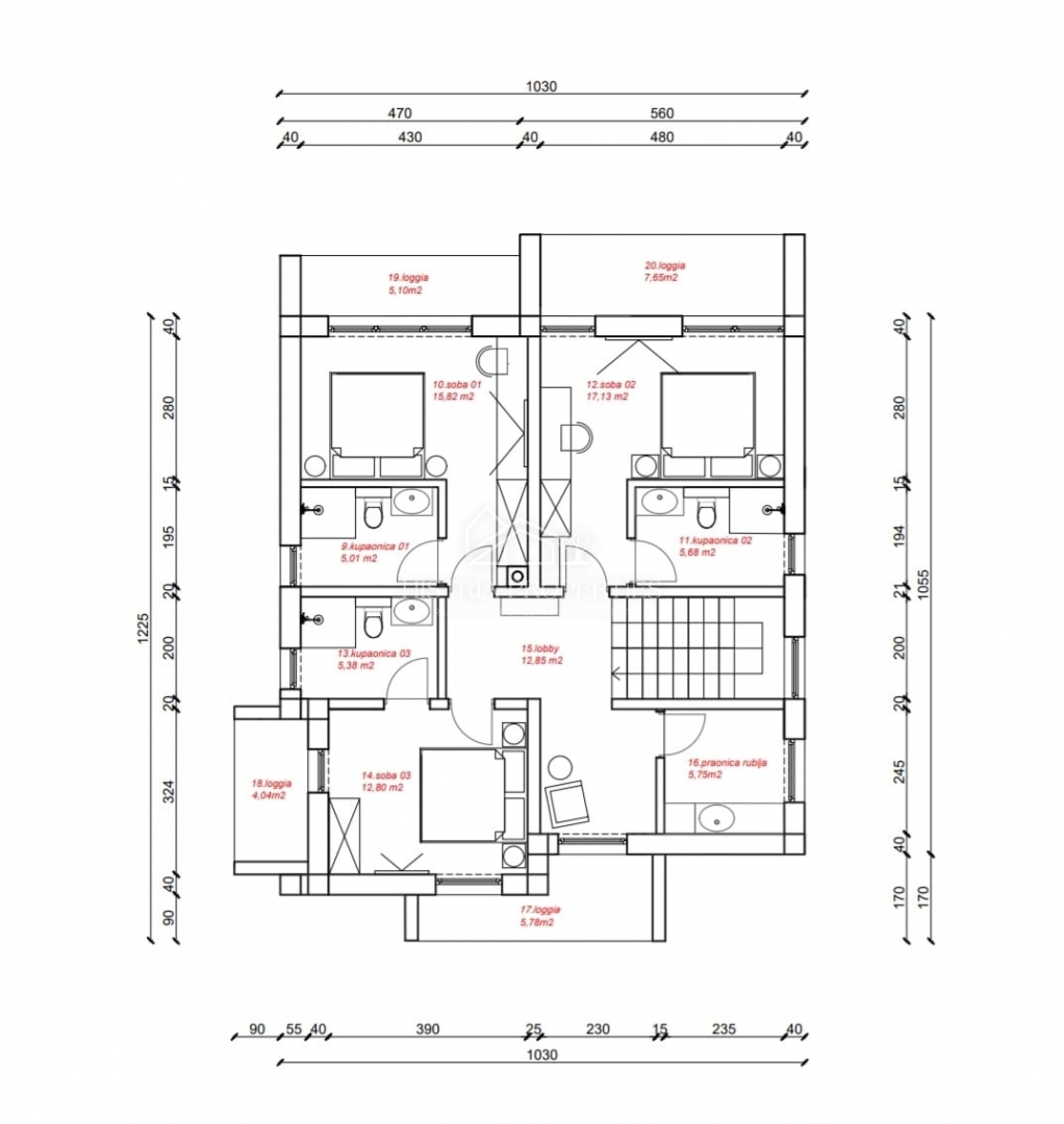 Terreno con permesso di costruire in un tranquillo villaggio istriano pronto per la costruzione
