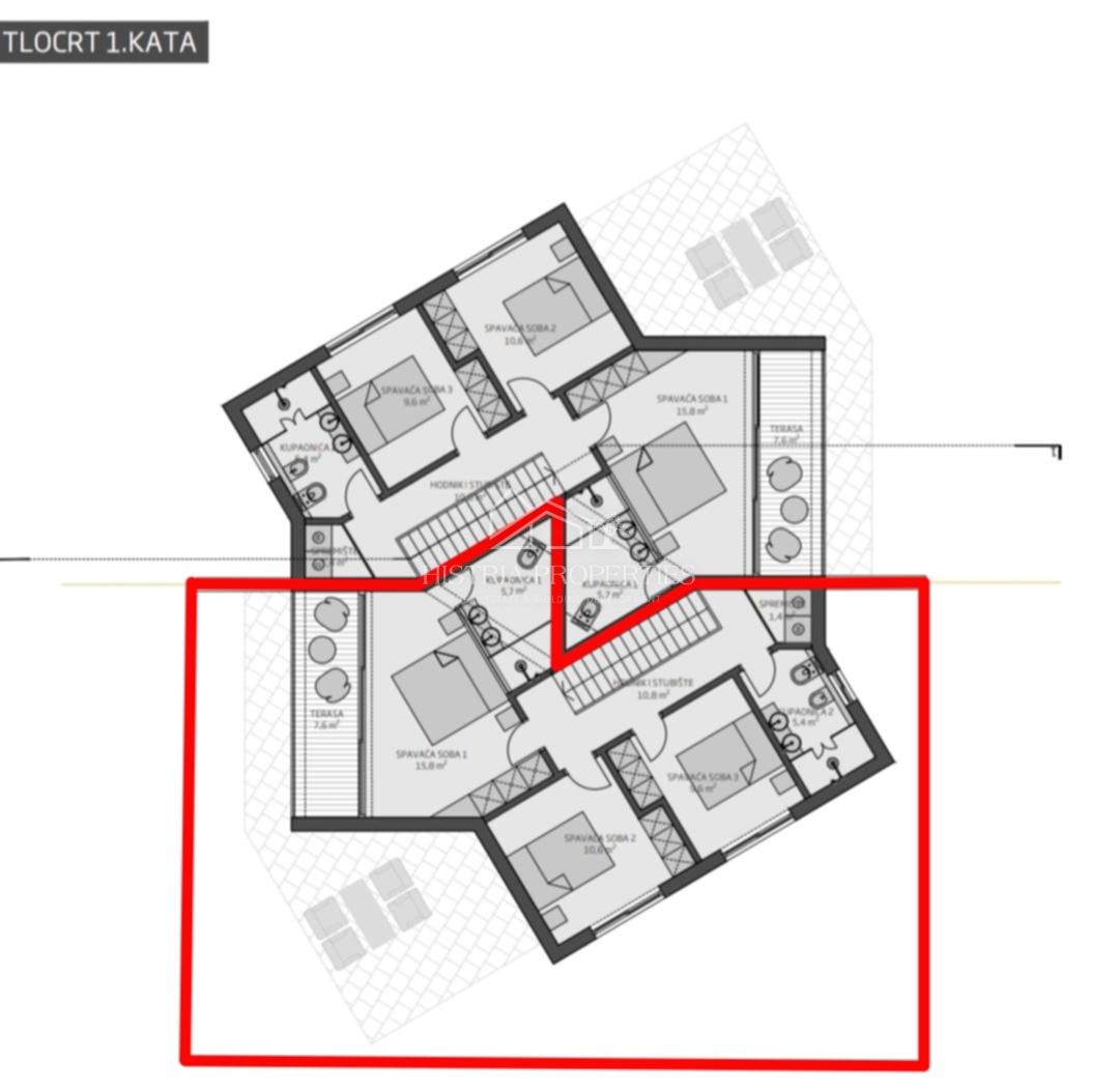 Casa moderna con piscina di straordinaria espressione architettonica vicino a Cittanova