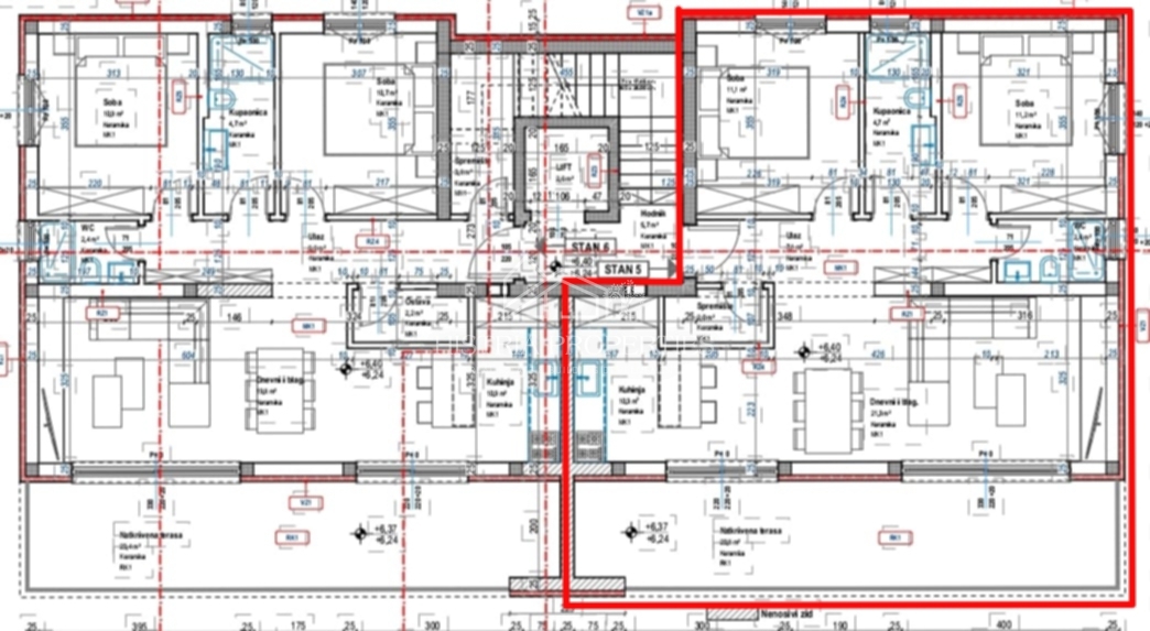 Nuova costruzione di qualità con vista mare e ampia terrazza in posizione tranquilla