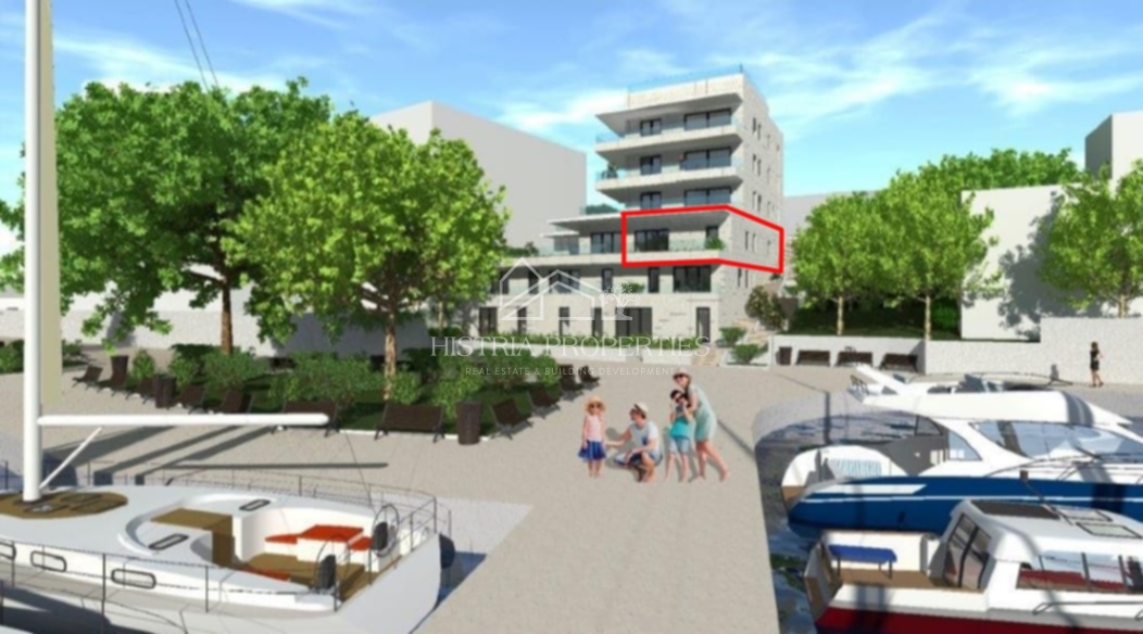 Appartamento di lusso in prima fila sul mare con vista sul Quarnero