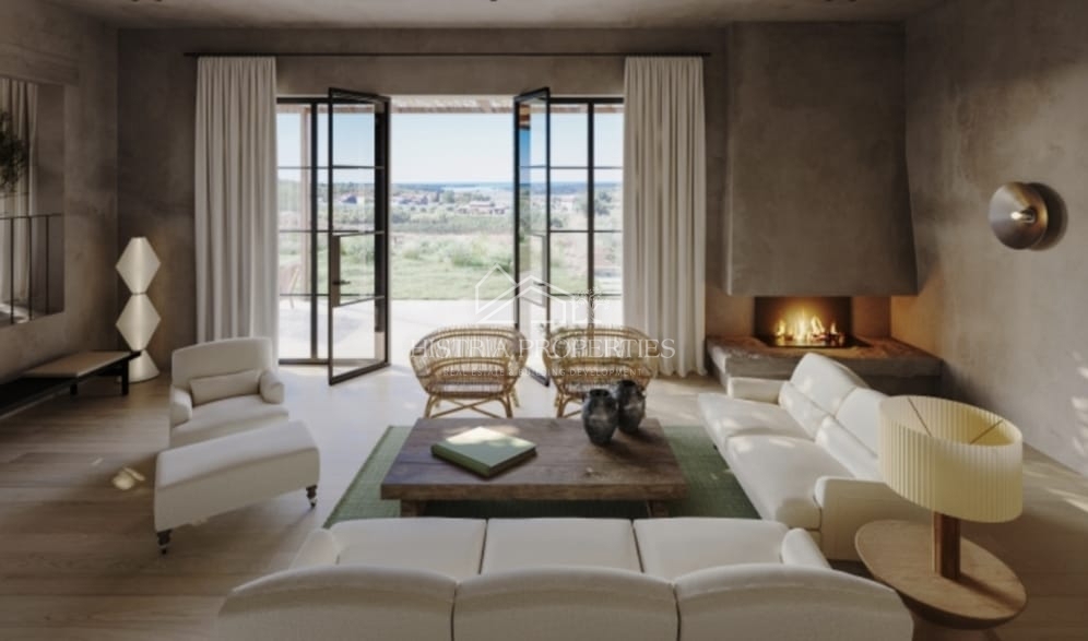 Una location da favola e una villa rustica con una vista che vi stupirà ogni giorno.