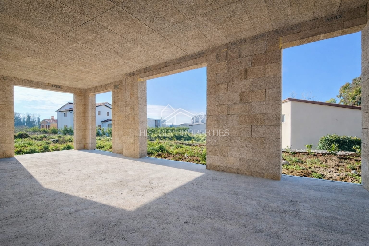 Una casa a schiera costruita con materiali ecologici al 100% nei pressi di Parenzo