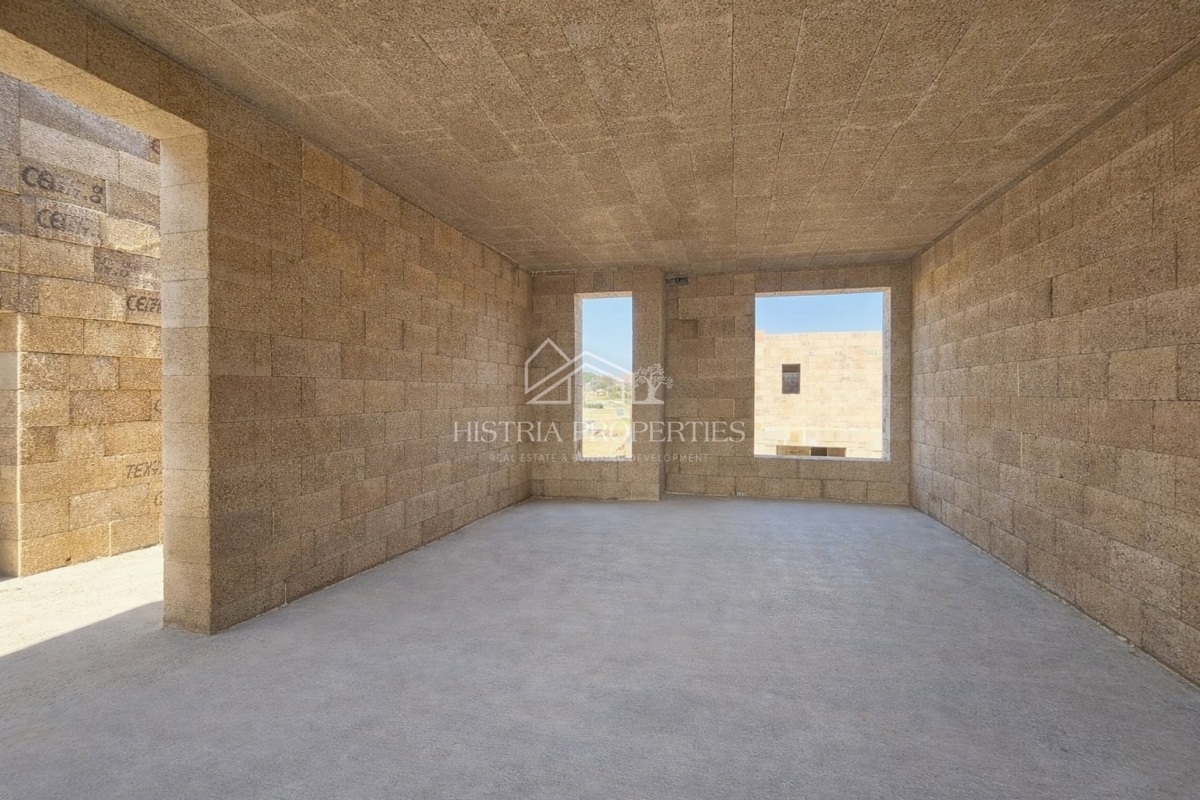 Una casa a schiera costruita con materiali ecologici al 100% nei pressi di Parenzo