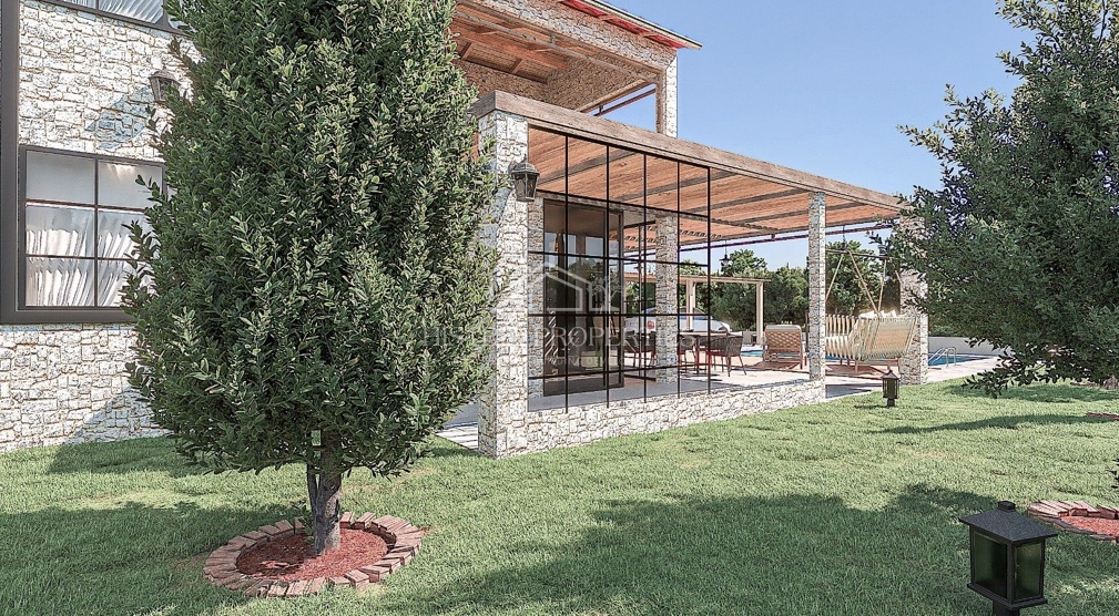 Casa estremamente attraente con piscina a sfioro per tutti gli amanti dell'Istria centrale