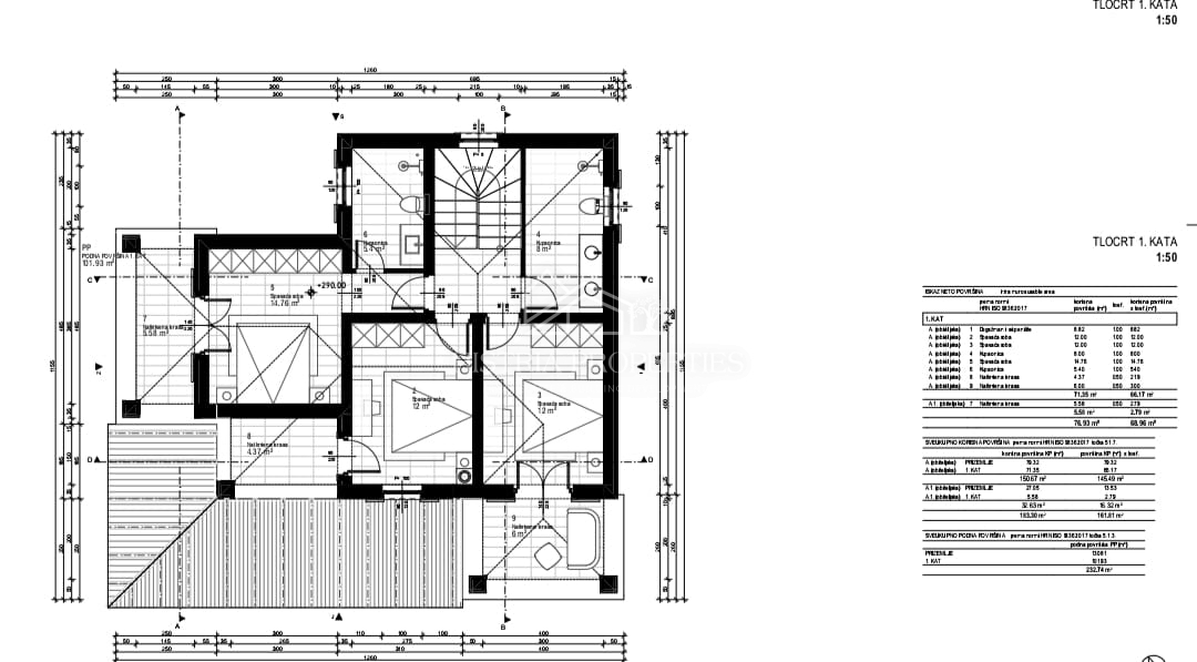 Nuova costruzione in stile tradizionale con vista mare da ogni camera