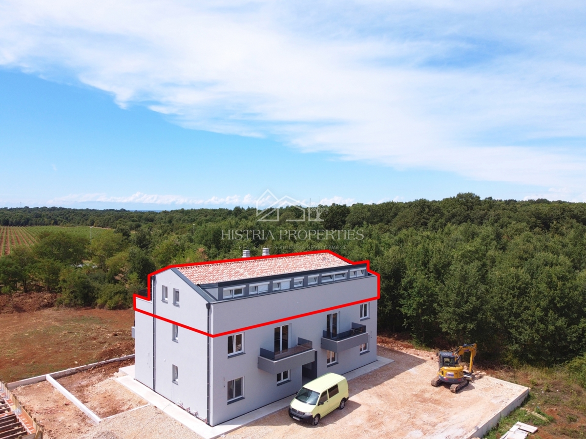 Spazioso appartamento con terrazza e splendida vista in un nuovo edificio