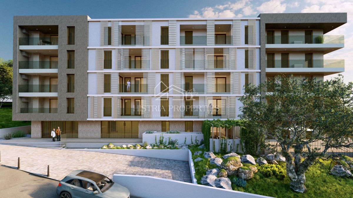 Un appartamento impeccabile in un nuovo edificio di altissimo livello con una terrazza da sogno e una vista che non dimenticherai mai