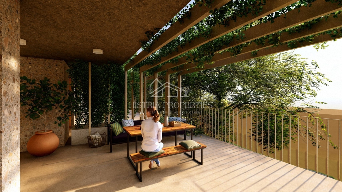 Un appartamento impeccabile in un nuovo edificio di altissimo livello con una terrazza da sogno e una vista che non dimenticherai mai