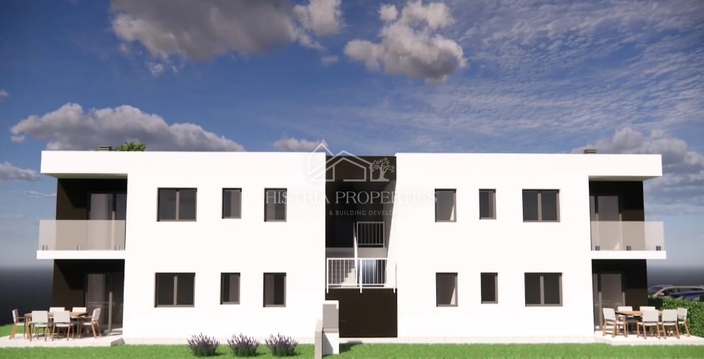 Appartamento urbano con 2 terrazze in una moderna zona residenziale, vicino al centro di Parenzo