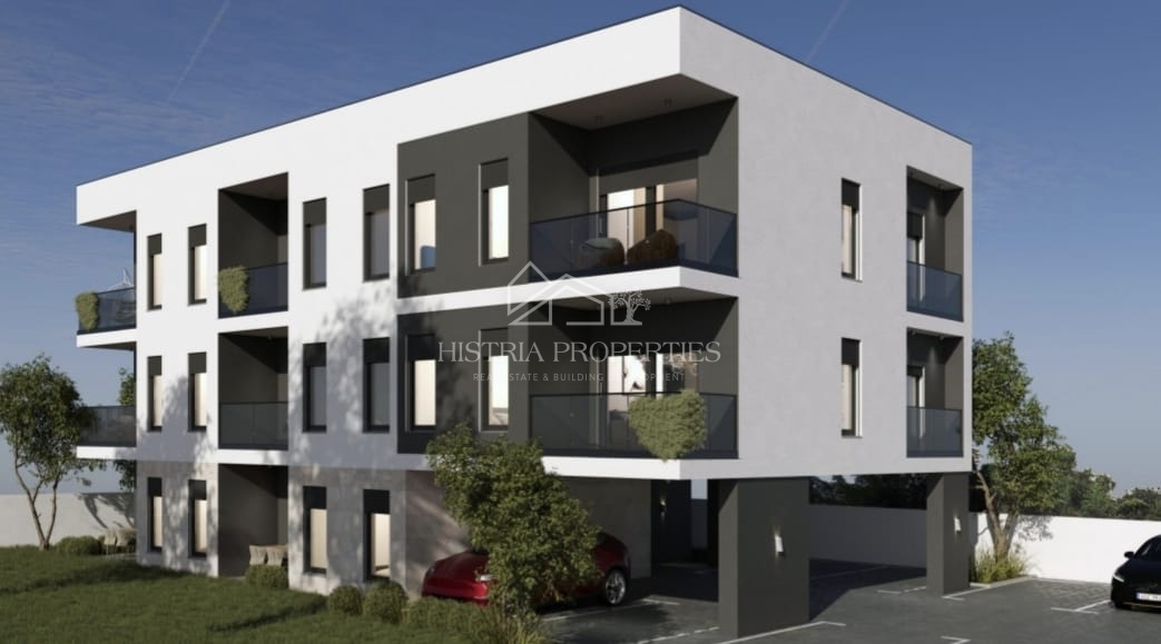 Ottimo  appartamento familiare con 2 camere da letto in un nuovo edificio vicino al centro di Pola