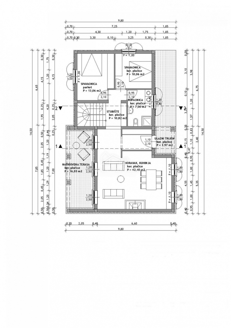 Casa completamente attrezzata con piscina e affitto turistico consolidato