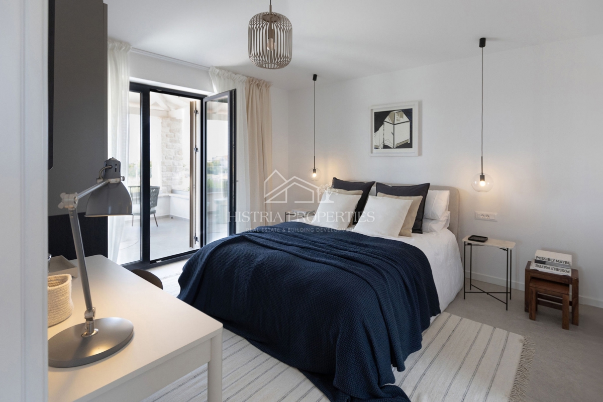 Villa di design in stile istriano, completamente e riccamente attrezzata