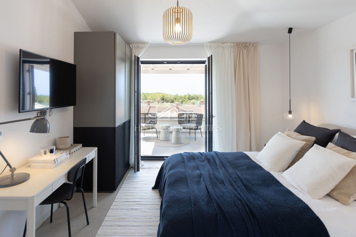 Villa di design in stile istriano, completamente e riccamente attrezzata