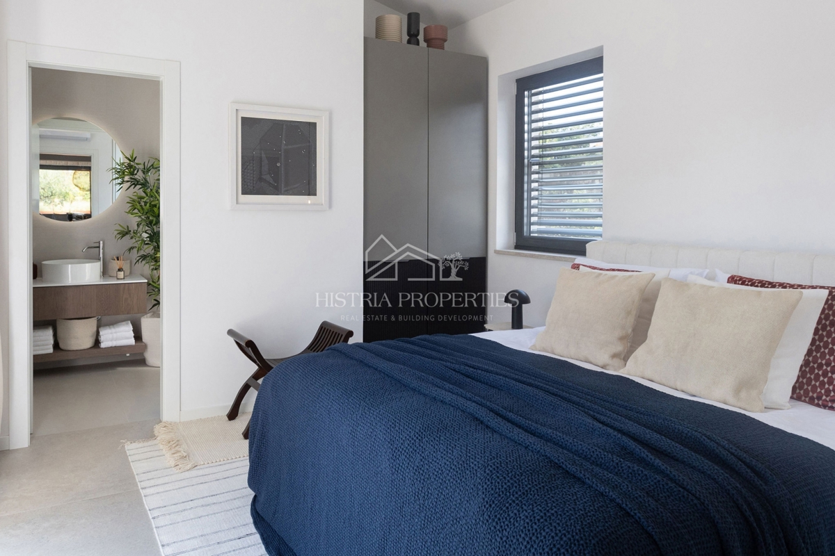 Villa di design in stile istriano, completamente e riccamente attrezzata