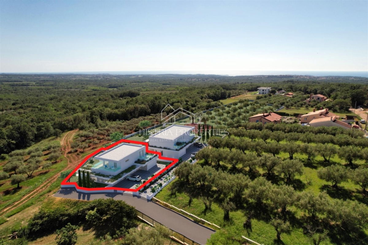 Villa di design spaziosa di alta qualità con vista mozzafiato