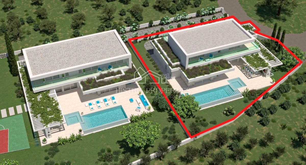 Villa di design spaziosa di alta qualità con vista mozzafiato