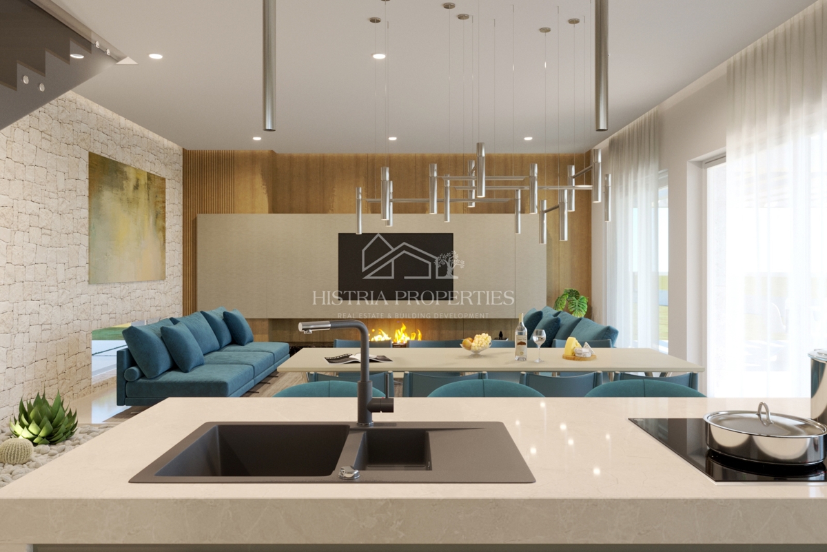 Villa di design spaziosa di alta qualità con vista mozzafiato