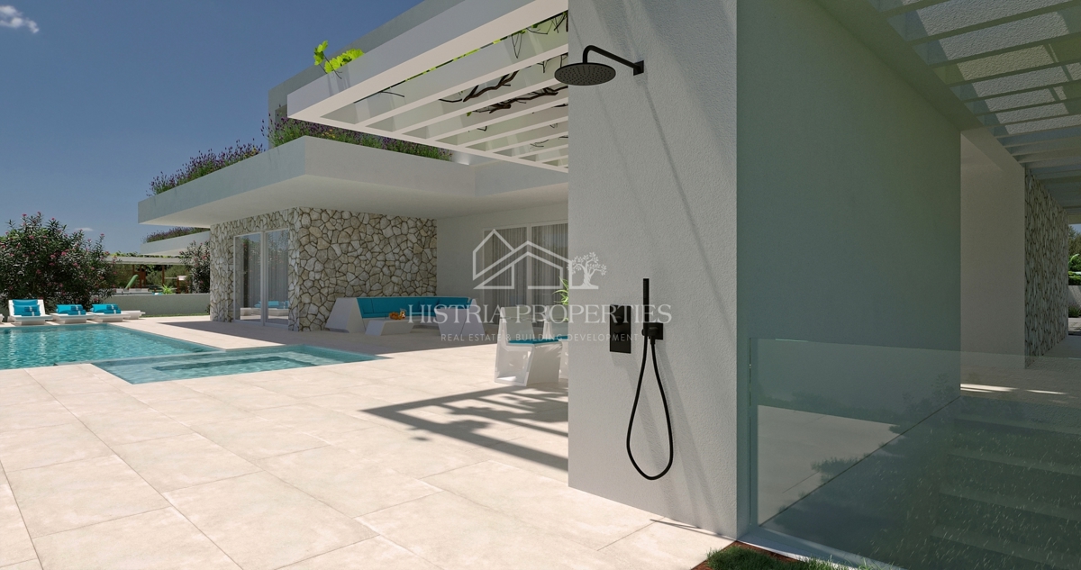 Villa di design spaziosa di alta qualità con vista mozzafiato