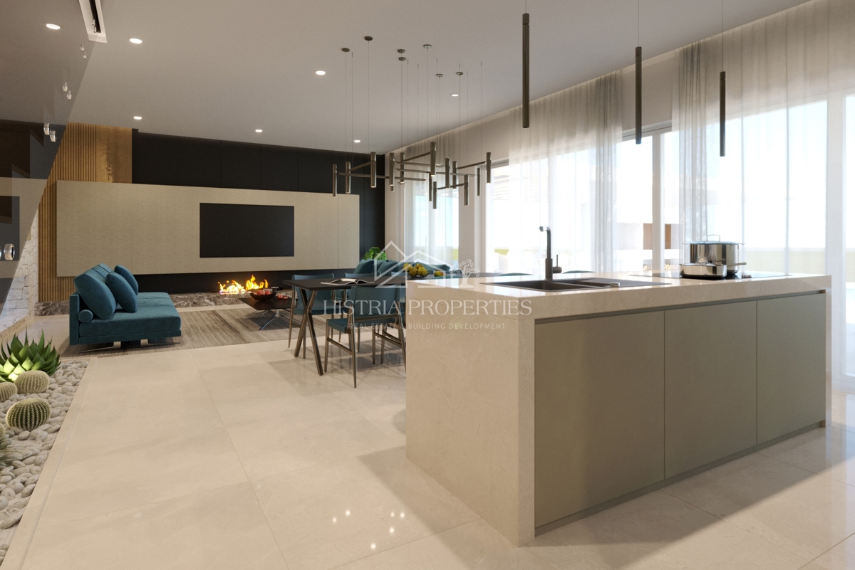 Villa di design spaziosa di alta qualità con vista mozzafiato